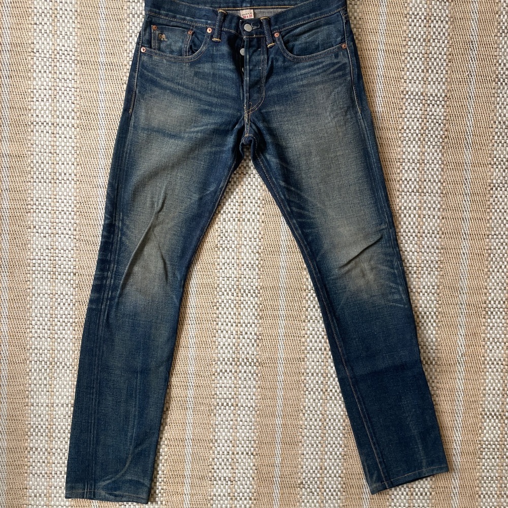 Ralph Lauren Double RL Men's Slim Jeans - Dark Blue